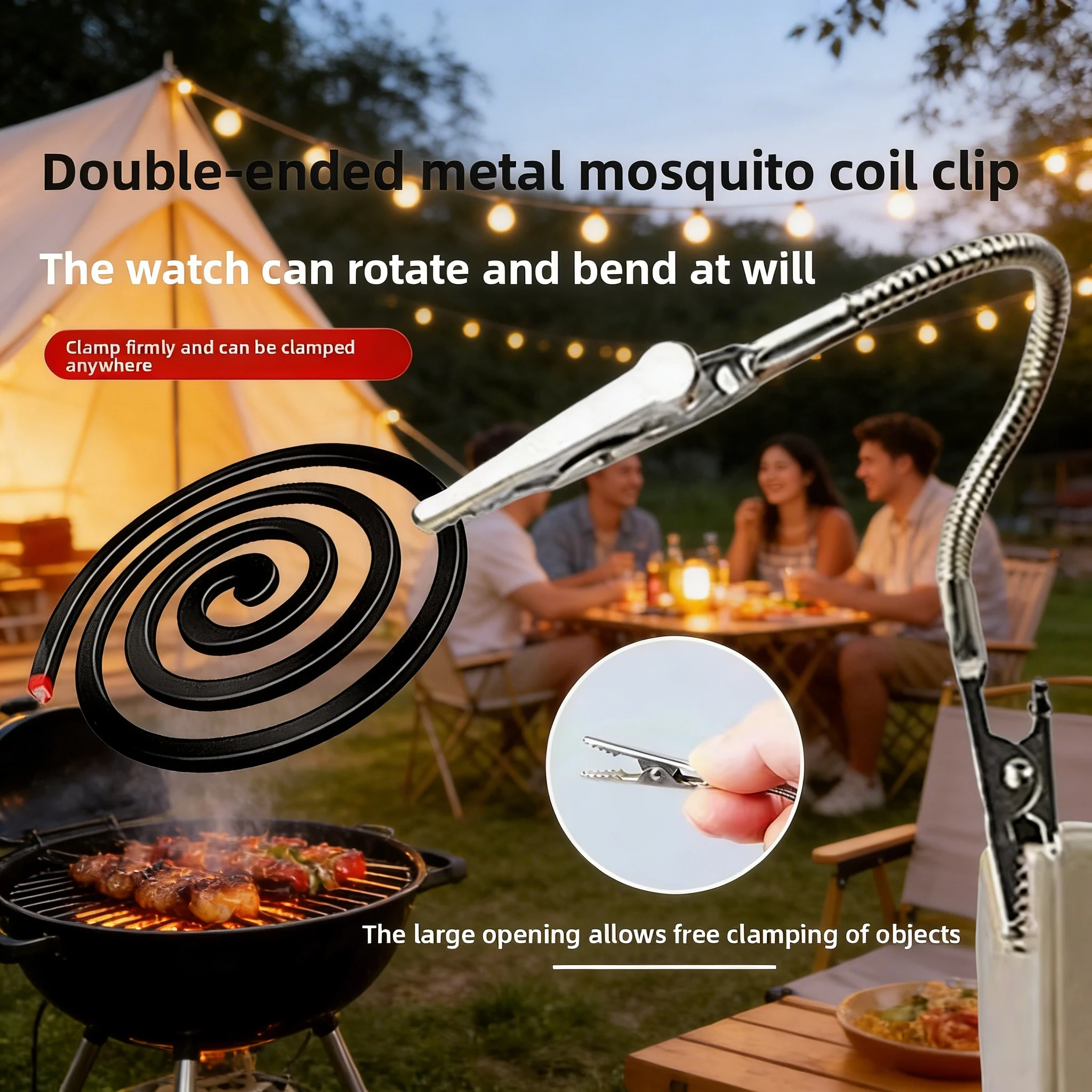 Dual-Head Stainless Steel Alli - Incense Stick Holder review and price